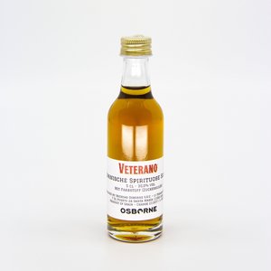 Osborne Veterano 5 cl Packshot auf weißem Hintergrund